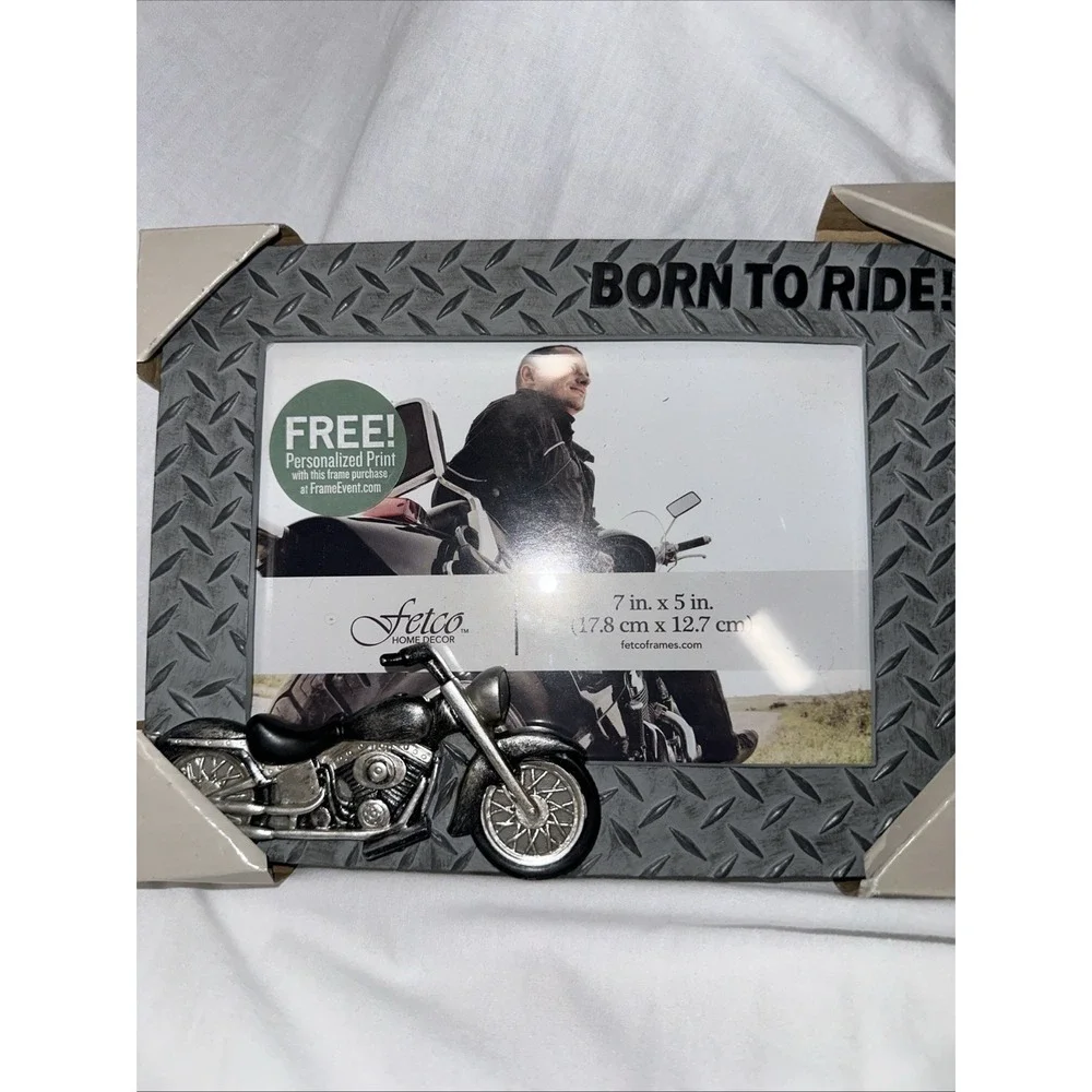 Fetco Born To‎ Ride Picture Frame 5x7